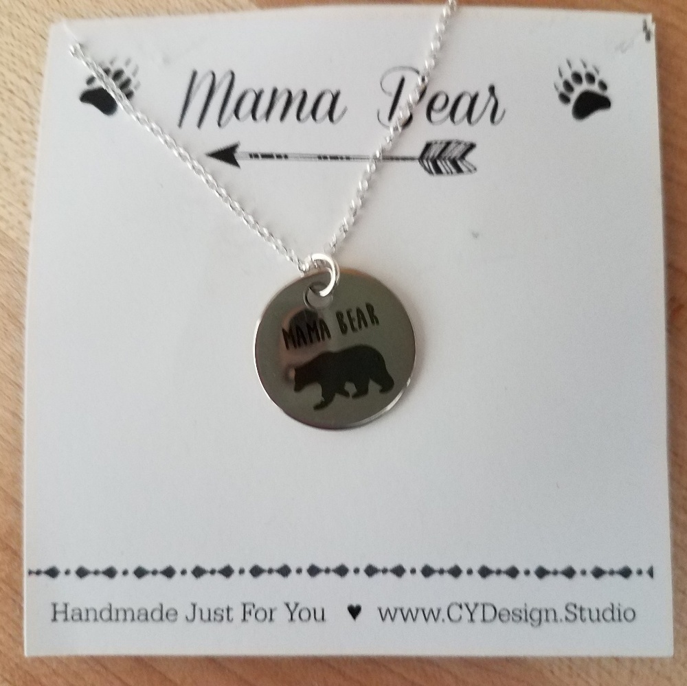 Brand new mama bear necklace